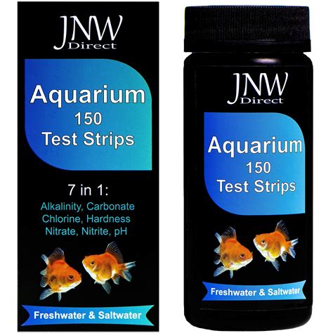 Jnw Direct 7 In 1 Aquarium Test Strips 150 Strip Mega Pack Best Kit