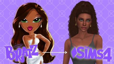 I Made The Bratz In The Sims 4 Cc Links Youtube