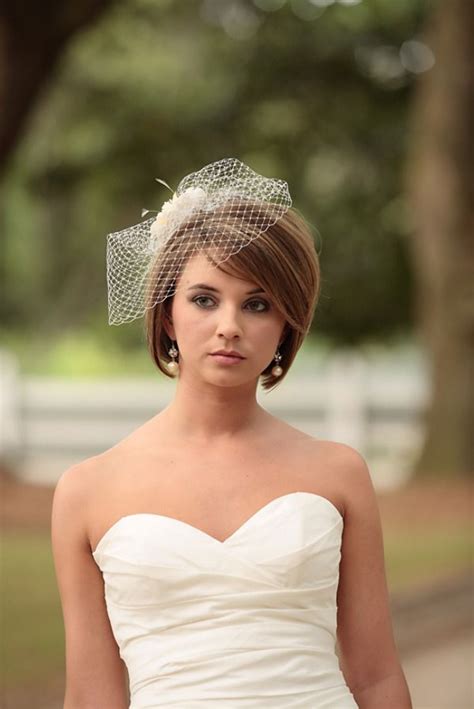 Wedding Hairstyles With Short Hair 16 Best Wedding Hairstyles For