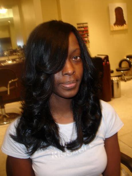 Straight Weave Hairstyles For Black Women
