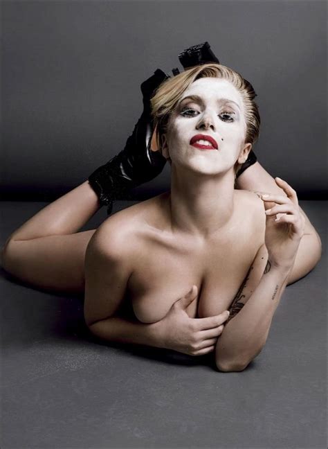 Nackt Und Ungeschminkt Lady Gaga Verzichtet Auf Klamotten Und Make Up
