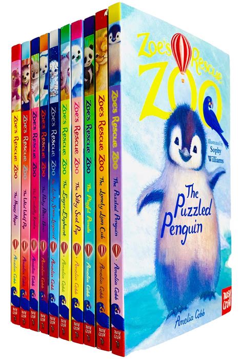 Zoes Rescue Zoo 10 Books Collection Set By Amelia Cobb By Amelia Cobb