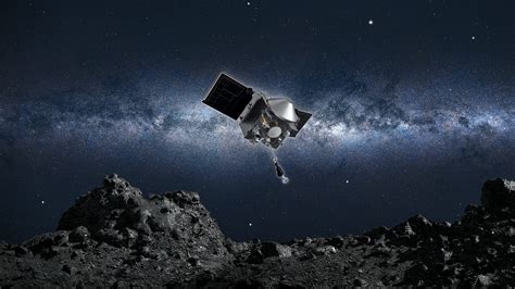 Nasas Osiris Rex Spacecraft Touches Asteroid Bennu In Historic First