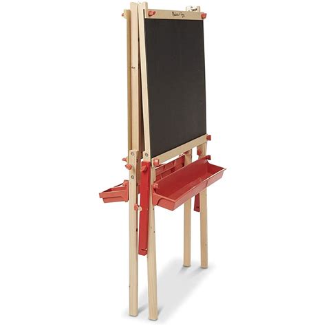 Deluxe Wooden Standing Art Easel The Toy Store