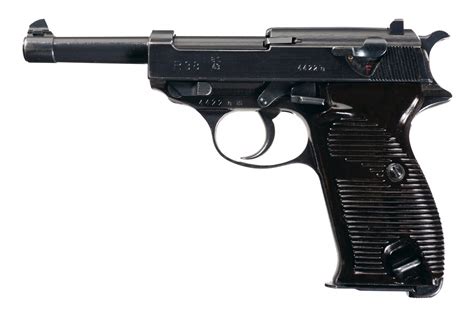 World War Ii Walther Ac43 Code Nazi P38 Semi Automatic Pistol With