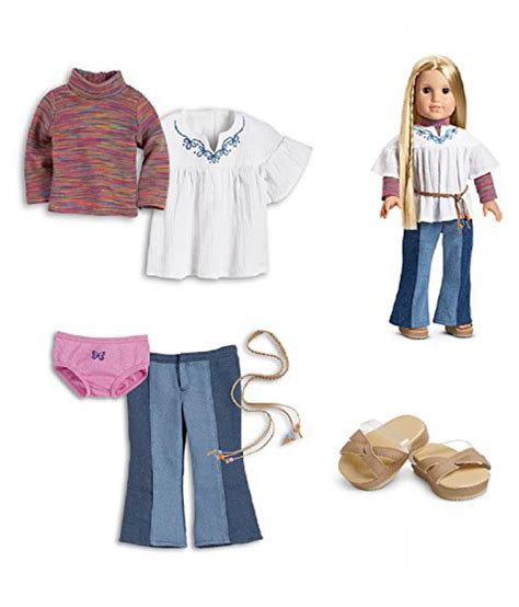 American Girl Julie Classic Meet Outfit With Shoes For 18 Dolls Doll