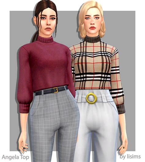 Lisims Maxis Match Sims 4 Clothing Sims 4