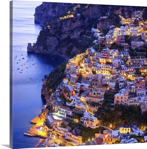 Italy Campania Amalfi Coast Positano Positano Village