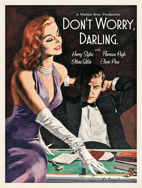 Don T Worry Darling Poster Vintage Poster Art Vintage Pop Art Vintage Book Covers