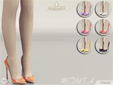 Madlen Medusa Shoes By Mj95 At Tsr Sims 4 Updates