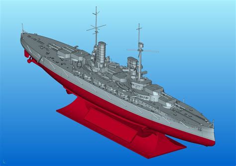 Modelimex Online Shop 1700 Kronprinz Wwi German Battleship Your Favourite Model Shop