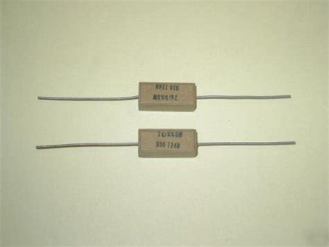 250 Ohm 5 Watt Power Resistors Ceramic Sand