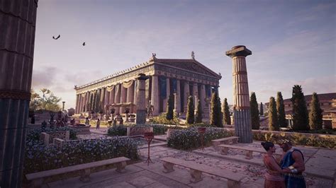 Parthenon And The Acropolis Of Athens Assassins Creed Odyssey