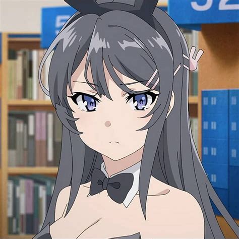 Mai Bunny Girl Senpai Pfp Mai Sakurajima Anime Girl Drawings