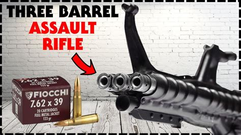 Three Barrel Assault Rifle Tkb 059 Youtube