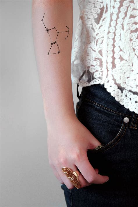 Orion Belt Constellation Tattoo