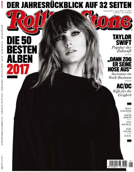 Taylor Swift On Rolling Stones Germany January R TaylorSwift