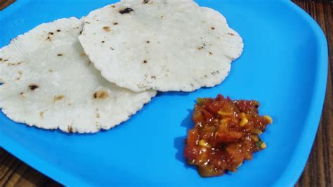 Chawal Ki Roti Banane Ka Tarikaakki Roti Reciperice Flour Roti Recipe