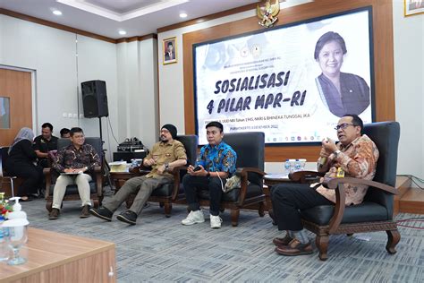 Sosialisasi Empat Pilar MPR RI Untuk Memperkuat NKRI Universitas