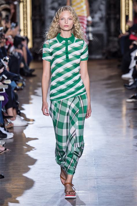 Check Pleats And Sporty Comfort From Stella Mccartney In Paris