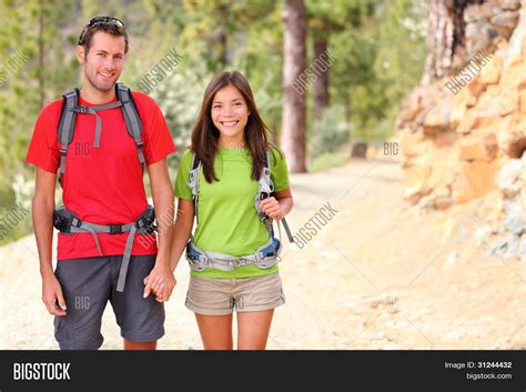 Hiking Hiker Couple Image And Photo Free Trial Bigstock