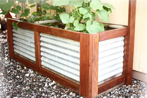 I Built This Diy Planter Box Few Years Back With Pressure Treated