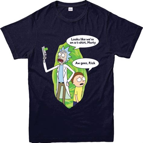 Rick And Morty T Shirt Animation Tv Series Funny High Quality Print Unisex 4xl Personalized