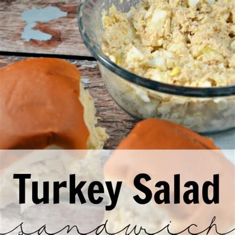 Turkey Salad Sandwich Recipe Thanksgiving Leftover Ideas