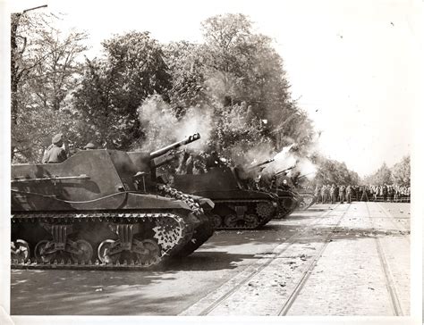 May 22 1945 The 5th Canadian Armoured Division Fires A 21 Gun Salute