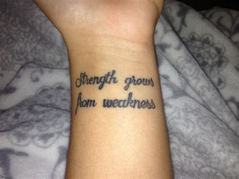 Check spelling or type a new query. 43 Wonderful Quote Wrist Tattoos