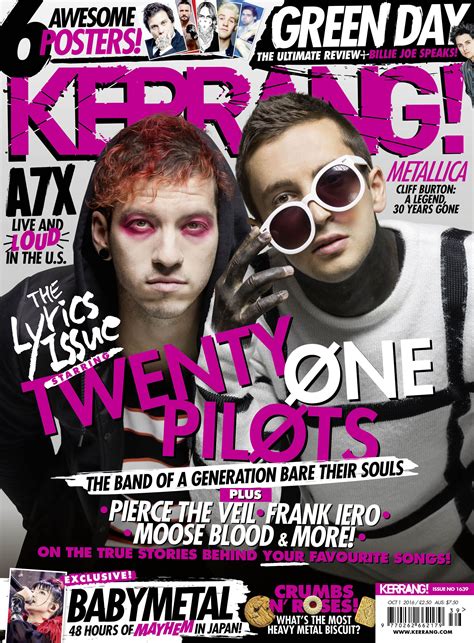 Kerrang Magazine Twenty One Pilots