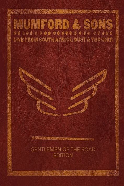 Mumford And Sons Live From South Africa Dust And Thunder 2 Dvd Cd