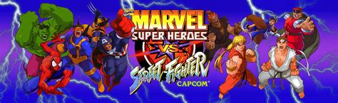 20th Anniversary Marvel Super Heroes Vs Street Fighter By Capcom