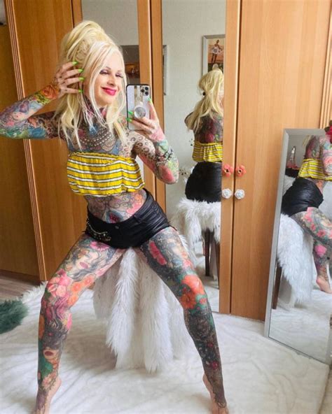 kerstin tristan spent over 30 thousand euro on bright tattoos 20 pics
