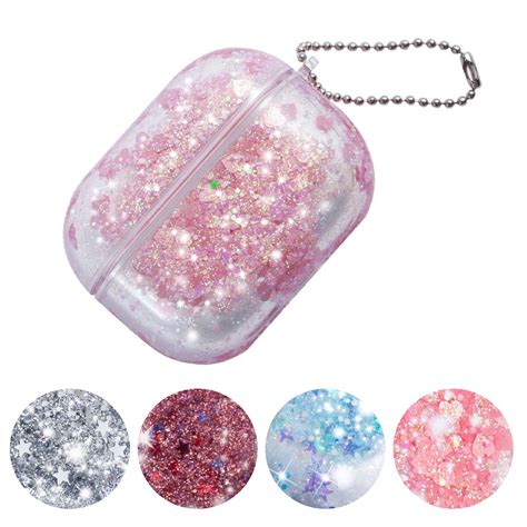 For Airpods Pro Glitter Case Quicksand Liquid Sparkle Bling Diamond