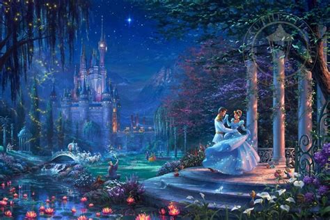 37 Disney Paintings By Thomas Kinkade That Look Even Better Than The
