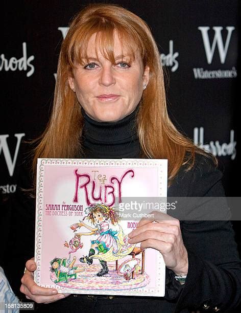 sarah ferguson signs copies of her book tea for ruby photos and premium high res pictures