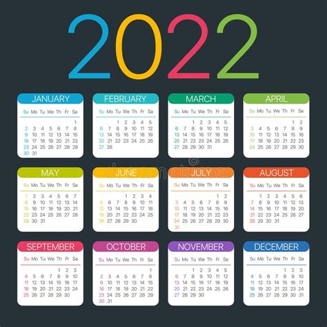 Calendars 2022