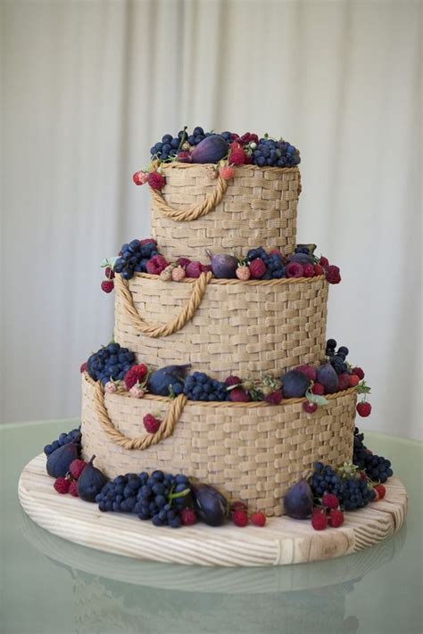 The baskets design allows you to easily gather and hose off your harvested fruits and vegetables prior to bringing. The Vault: Curated & Refined Wedding Inspiration | Cake ...