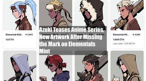 Azuki Teases Anime Series New Artwork After Missing The Mark On