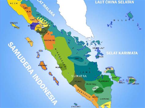Nama Nama Dataran Rendah Kondisi Geografis Pulau Sumatera Berdasarkan