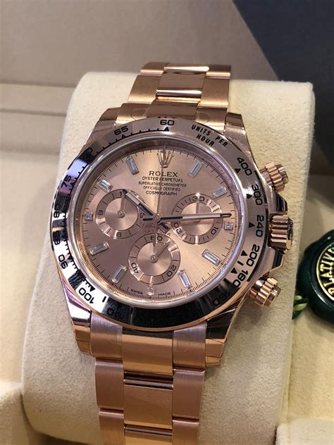 Rolex Cosmograph Daytona 116505 Everose Gold December 2019 Carr Watches