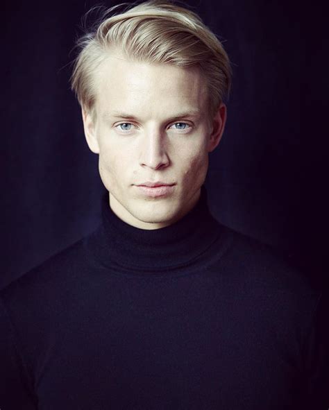 Thor Bulow Male Model Handsome Man Boy Danish Beauty Blond