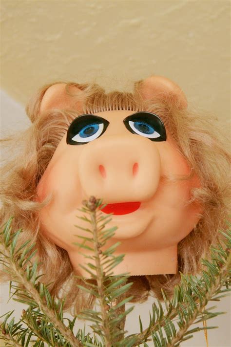 Disturbing Christmas Ornament Miss Piggy American Idol Disturbing