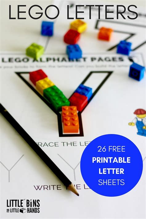 We did not find results for: LEGO Letter Activity And Free Printable Letter Sheets