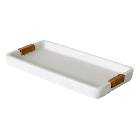 Trending price is based on prices over last 90 days. Beringer Bathroom Tray White - Allure Home Creations : Target