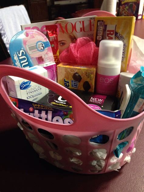 Gifts for girlfriend 20 years old. Welcome to Womanhood Care Package My 12 year old started ...