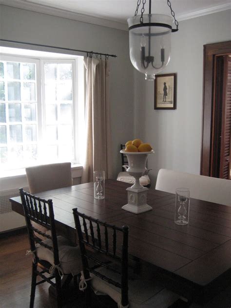 D And Gs House Grey Dining Room Taupe Dining Room