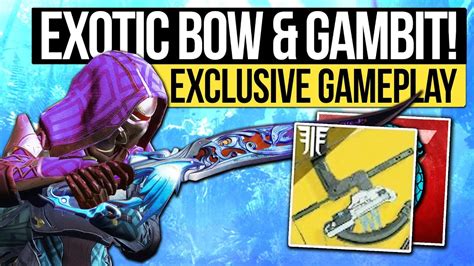Destiny 2 New Exotic Bow And Supers Gameplay Gambit Hands On Trinity