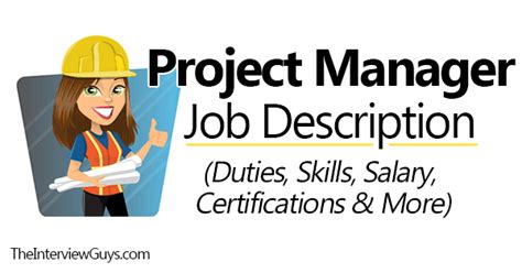 Project Manager Job Description Duties Salary Skills Certifications